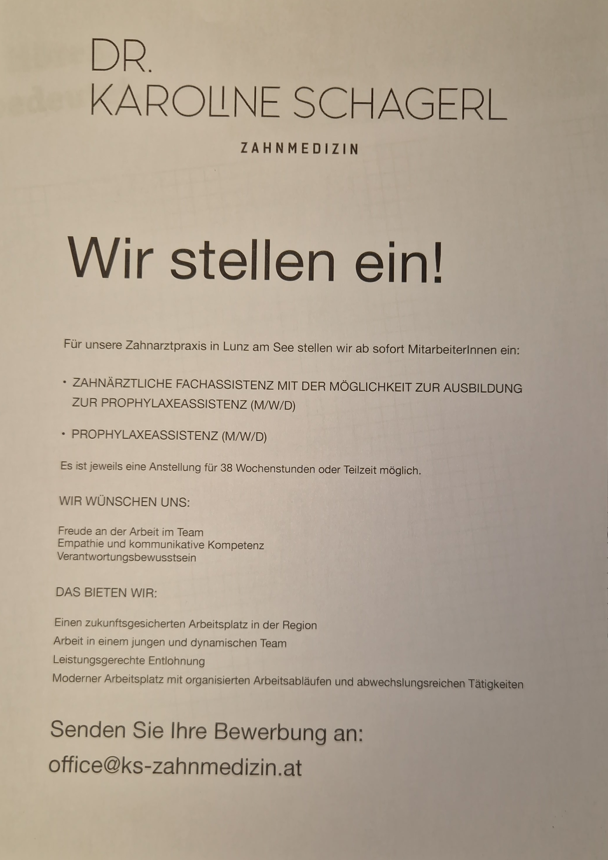 Dr Karoline Schagerl